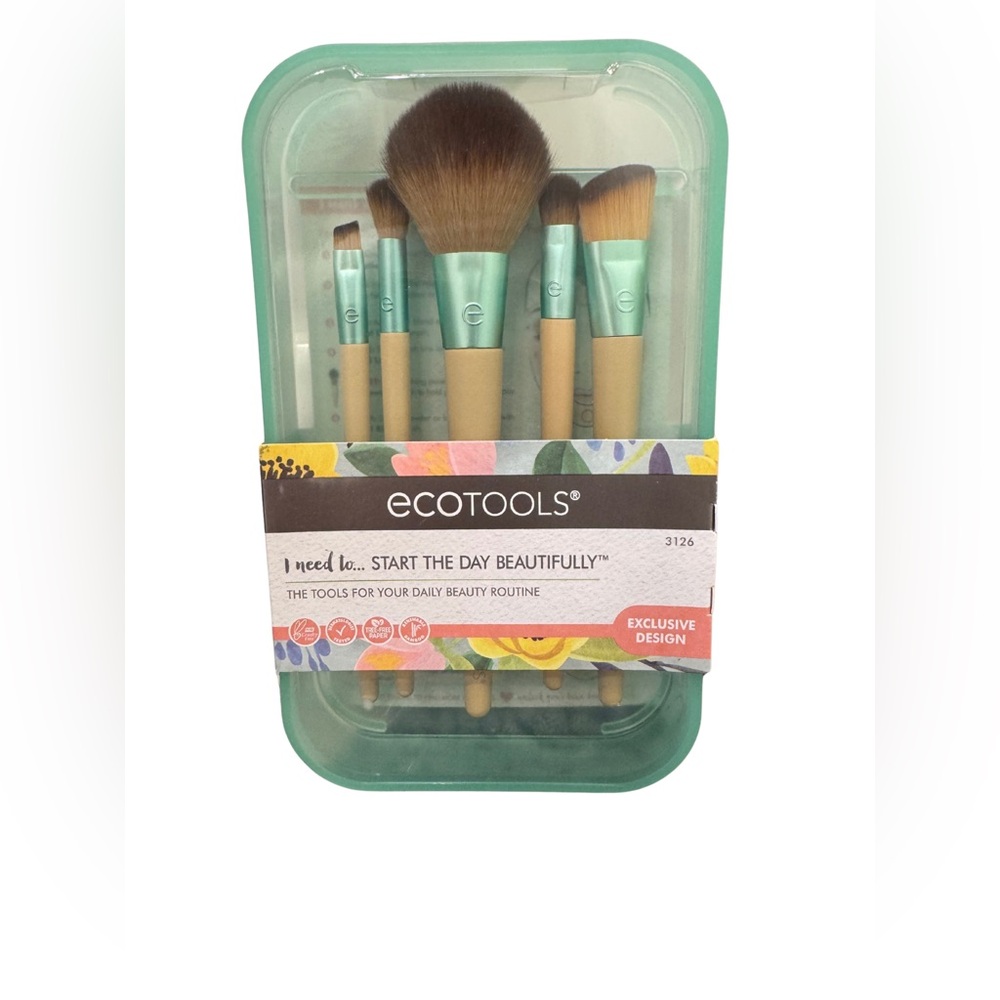EcoTools Start The Day Beautifully Brush Set New